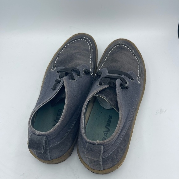 SeaVees Bayside Mocs US 9.5 Men's Suede Blue Chukka Boot Shoe Canvas Moccasin - Picture 4 of 5